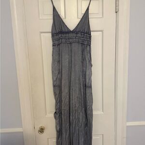 Free People Blue Jumpsuit